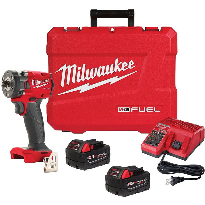 Milwaukee M18 FUEL 3/8inch Compact Impact Wrench with Friction Ring Kit
