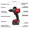 Milwaukee M18 Fuel 2 Tool Combo Kit with 4-1/2 inch Paddle Switch Grinder, small image number 3