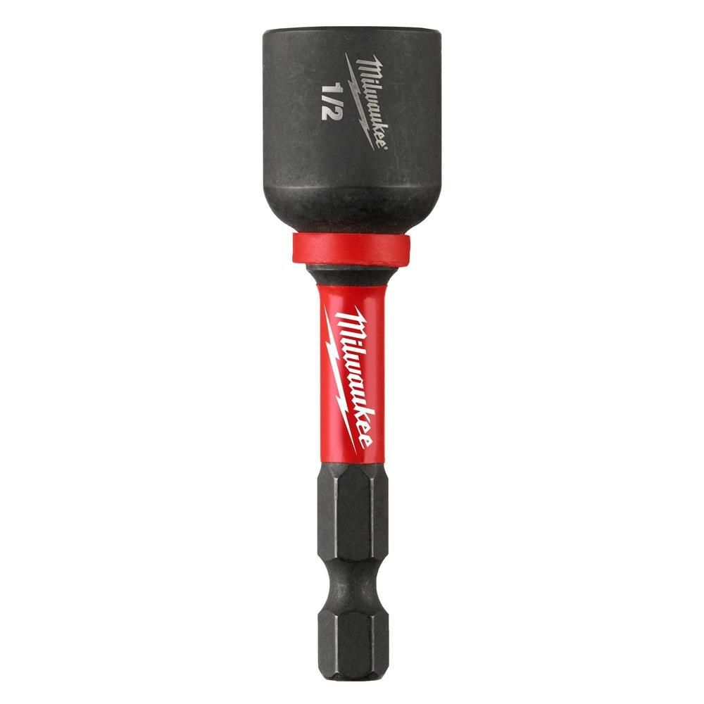 Milwaukee SHOCKWAVE Impact Duty 1/2inch x 2-9/16inch Magnetic Nut Driver, large image number 1