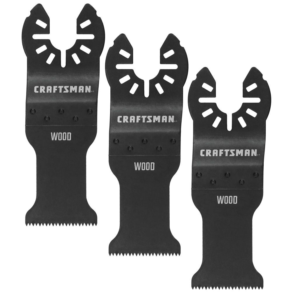 CRAFTSMAN Oscillating 1-1/4 Inch Hcs Fast Cut Wood, 3 Pack, large image number 1