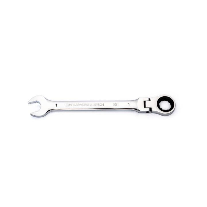 GEARWRENCH 1in 90T 12 Point Flex Head Ratcheting Combination Wrench