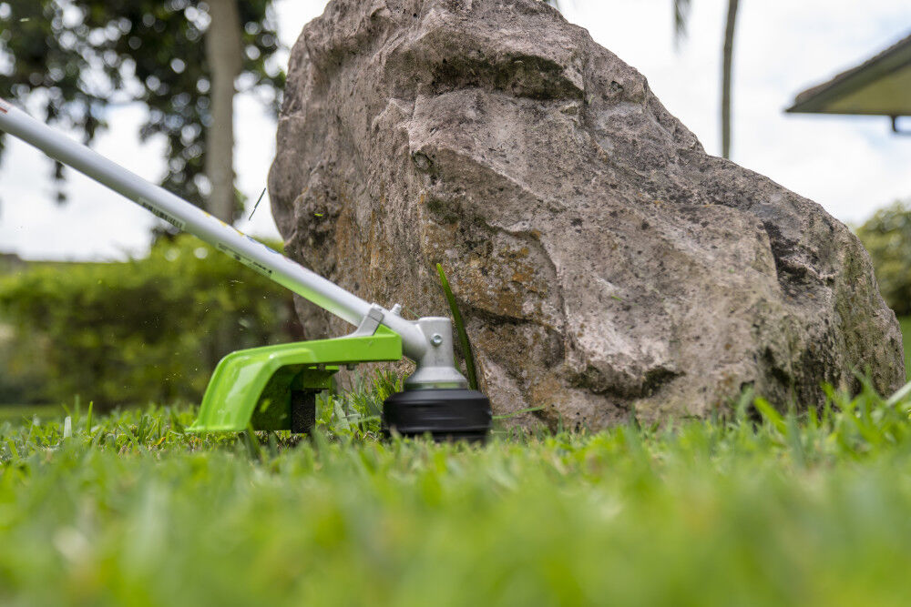 Greenworks 48V 16in Cordless String Trimmer Kit with 4Ah 2pk & Dual Charger, large image number 9