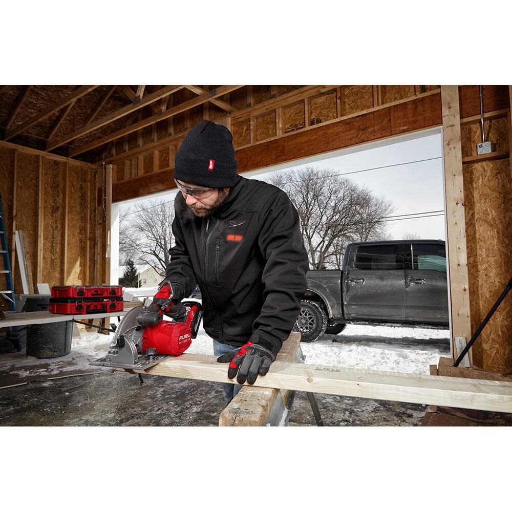 Milwaukee M12 Heated TOUGHSHELL Jacket Kit, XL, Black (Reconditioned), large image number 5