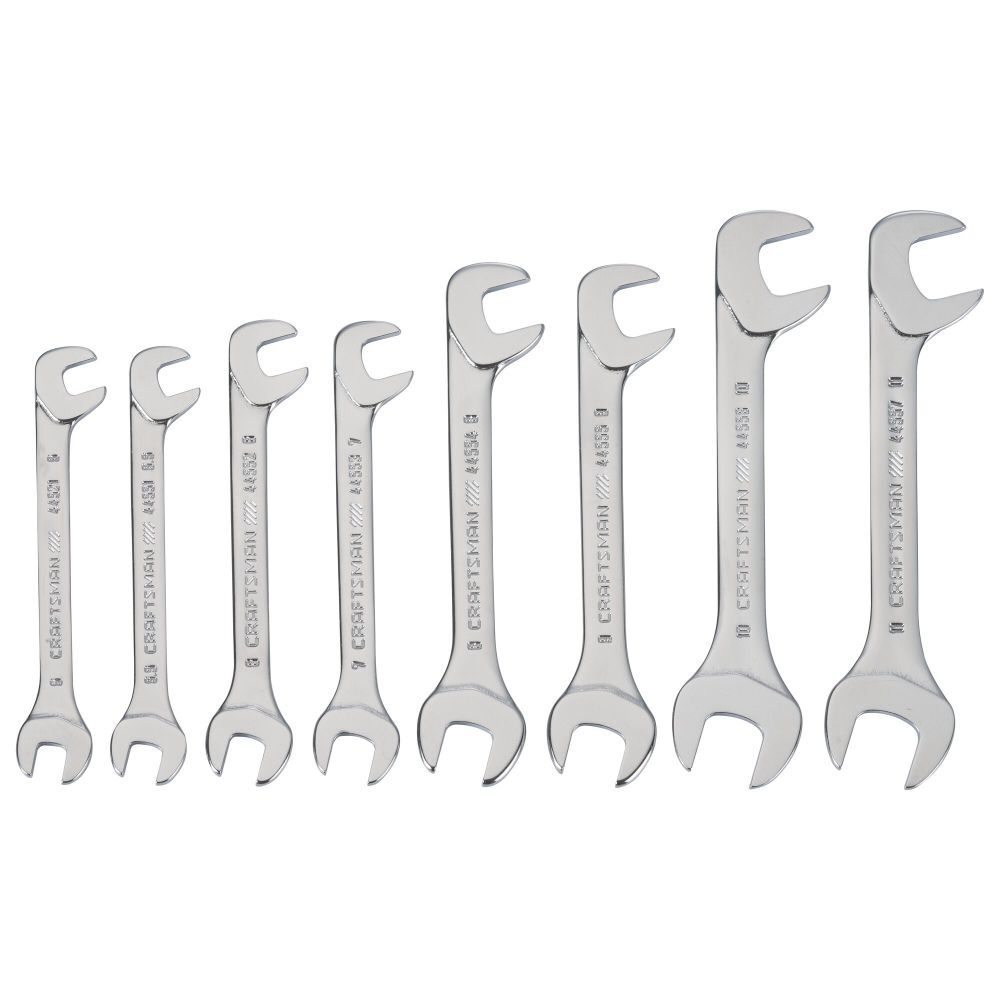 CRAFTSMAN Open End Ignition Wrench Set, Metric, 8 Piece, large image number 1