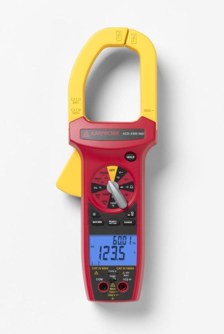 Amprobe AC 1000 A 9 V Ind Clamp Meter