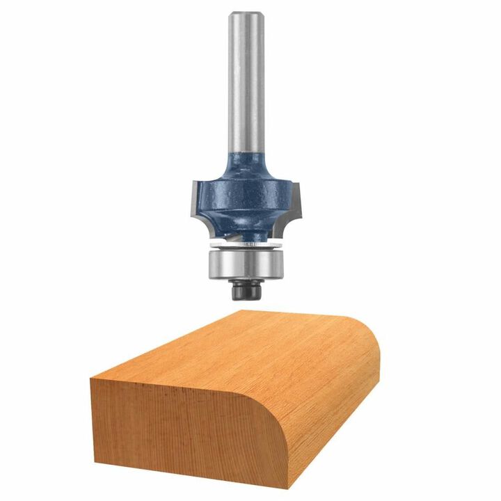 Bosch 5/32in x 5/16in Carbide Tipped Roundover Bit