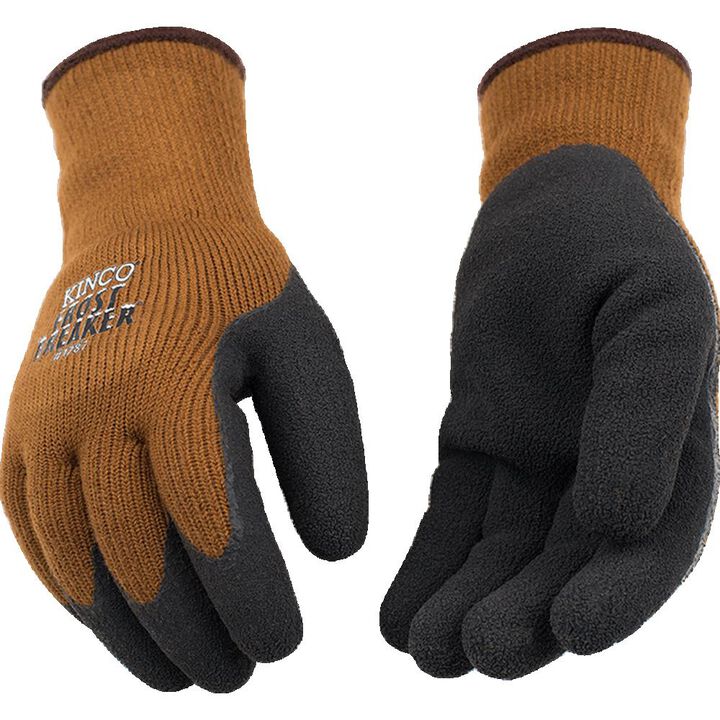Kinco Brown/Black Foam Form Fitting Thermal Knit Glove Small, large image number 1