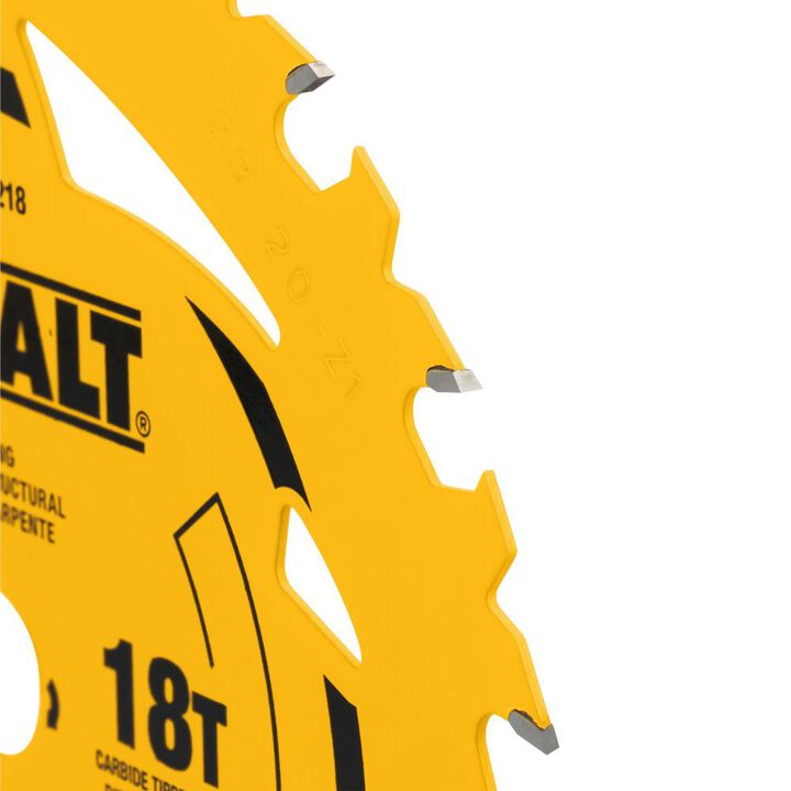 DEWALT 6-1/2 Inch 18T Circular Saw Blade, large image number 7