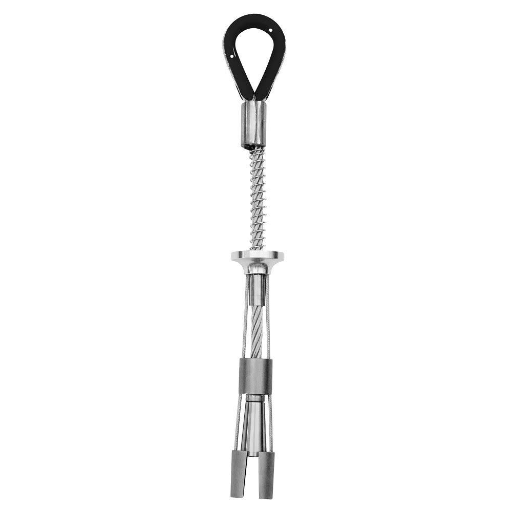 Werner 1 in Reusable Concrete Anchor, 10,000 pounds, Silver/Blue, large image number 2