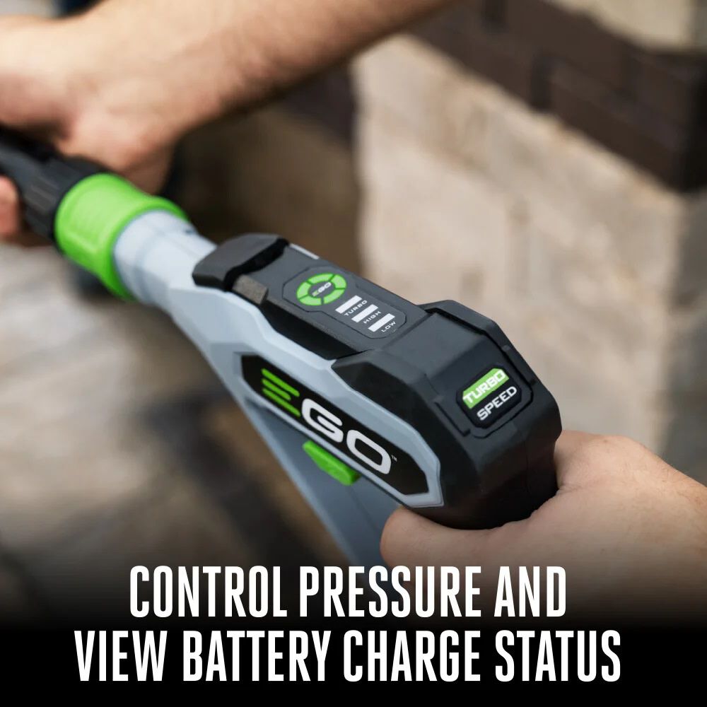 EGO POWER+ 3200 PSI 1.2 GPM Battery Powered Cold Water Pressure Washer with 5 Spray Nozzles 6.0Ah Kit, large image number 9