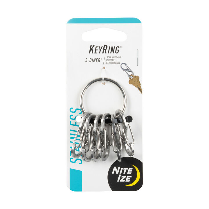 Nite Ize KeyRing Steel S-Biner