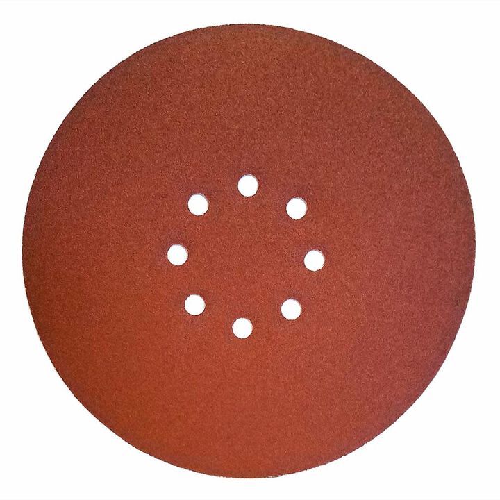 BN Products 9 Inch Hook & Loop Sanding Discs - 80 Grit/Coarse - 10 Pack