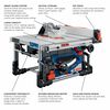 Bosch 18V 8-1/4 Inch Portable Table Saw Kit - Reconditioned, small image number 2