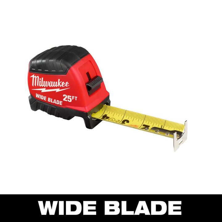 Milwaukee 25 Ft. Wide Blade Tape Measure, large image number 7