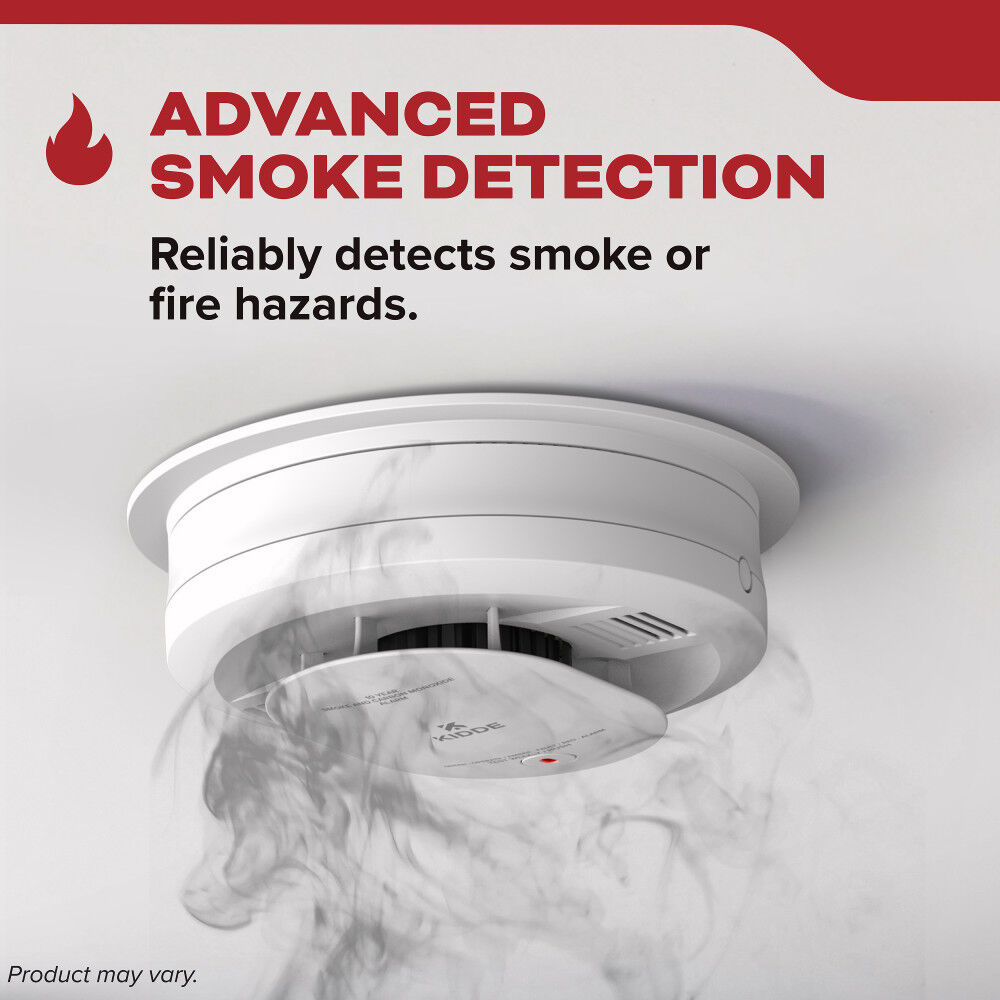 Kidde 120V Hardwired Smoke Alarm with AA Backup Battery, large image number 4