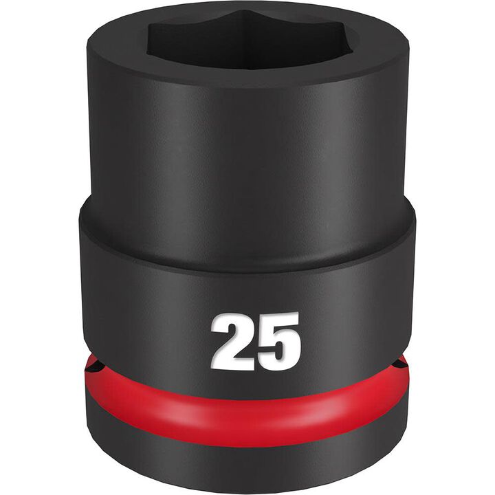 Milwaukee Impact Socket 3/4in Drive 25mm Standard 6 Point