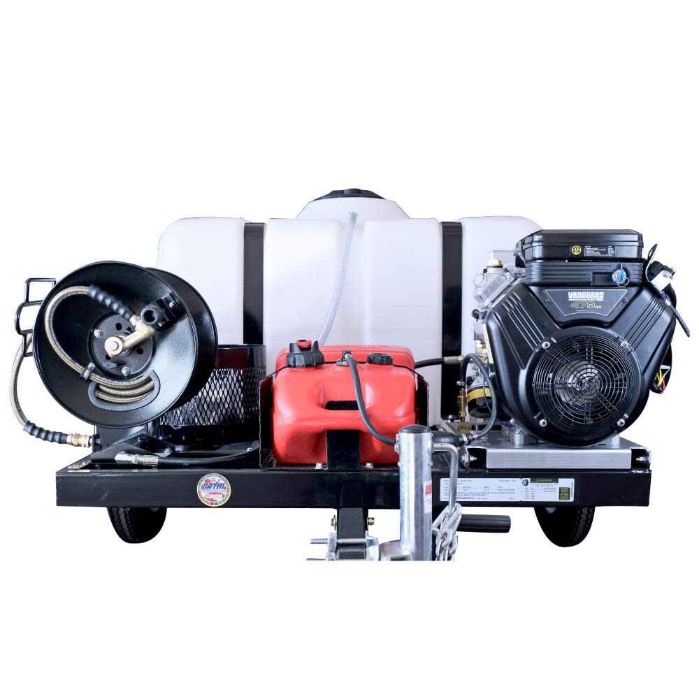 Simpson 4200 PSI 4.0 GPM Gas Powered Cold Water Pressure Washer Trailer with 5 Spray Tips, large image number 4