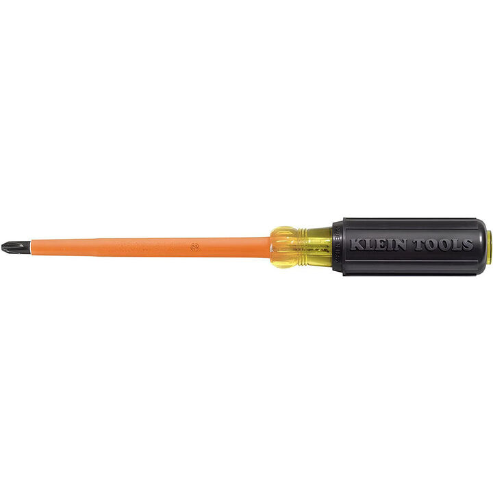 Klein Tools Screwdriver Insulated #2 Phillips 4inch L