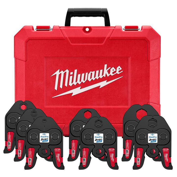 Milwaukee 1/4 Inch - 1-1/8 Inch ZoomLock MAX Press Jaw Kit for M18 FORCE LOGIC Press Tools