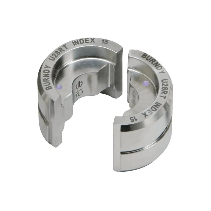 Burndy Stainless Steel Radial Non-Butting Twin U Die, Index 997