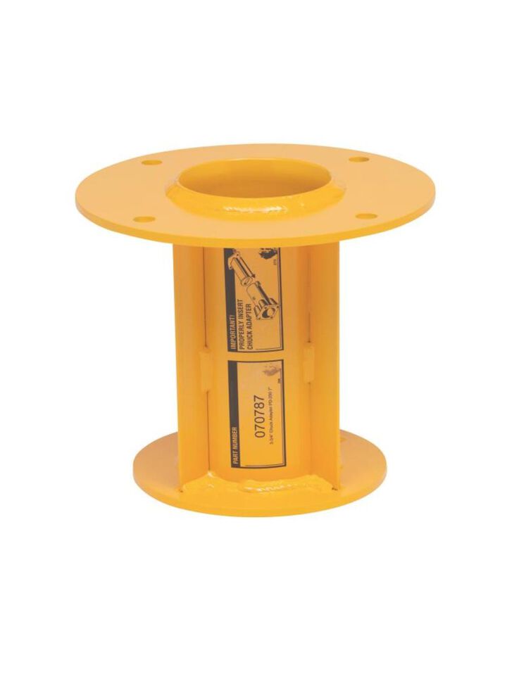 Rhino Tool 3-3/4 in Chuck Adapter - for Rhino PD-200 (requires 7 in Master Chuck Assembly)