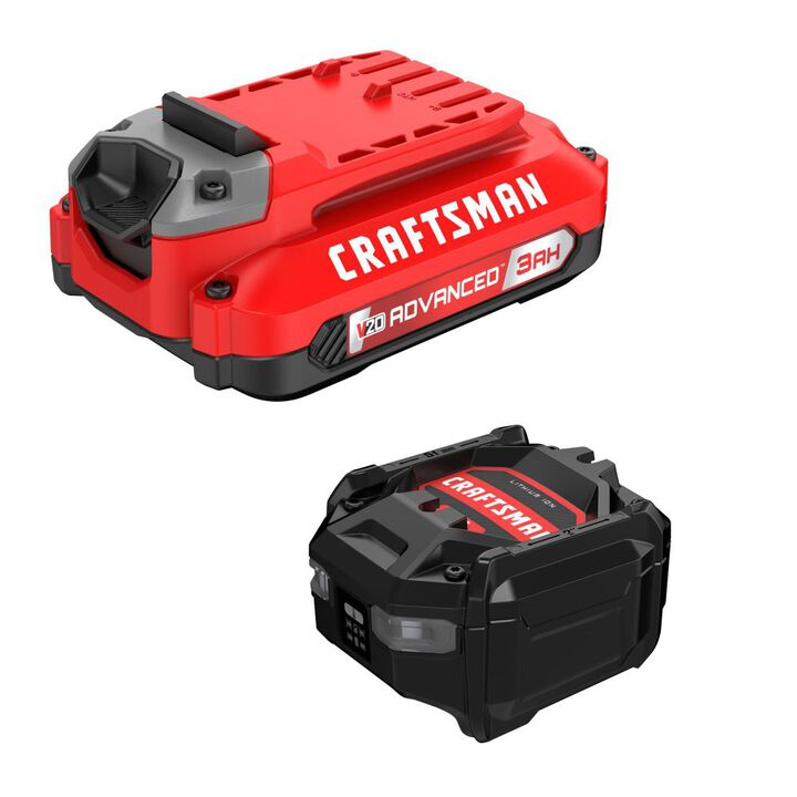 CRAFTSMAN V20 3Ah Advanced Battery Starter Kit