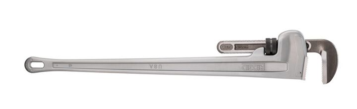 Ridgid 12 Inch Aluminum Straight Pipe Wrench, large image number 0
