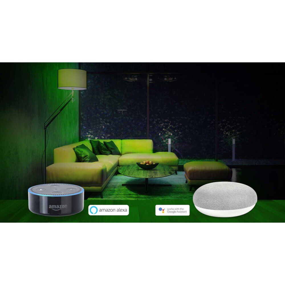 Feit Electric 60W A19 Alexa Google LED Smart WiFi Bulb 3pk, large image number 4