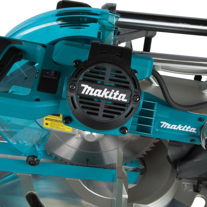 Makita 10in Dual-Bevel Sliding Compound Miter Saw with Laser, large image number 13