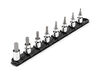 Tekton 3/8 in Drive Hex Bit Socket Set with Rail, 8 Piece (1/8-3/8 in), small image number 1