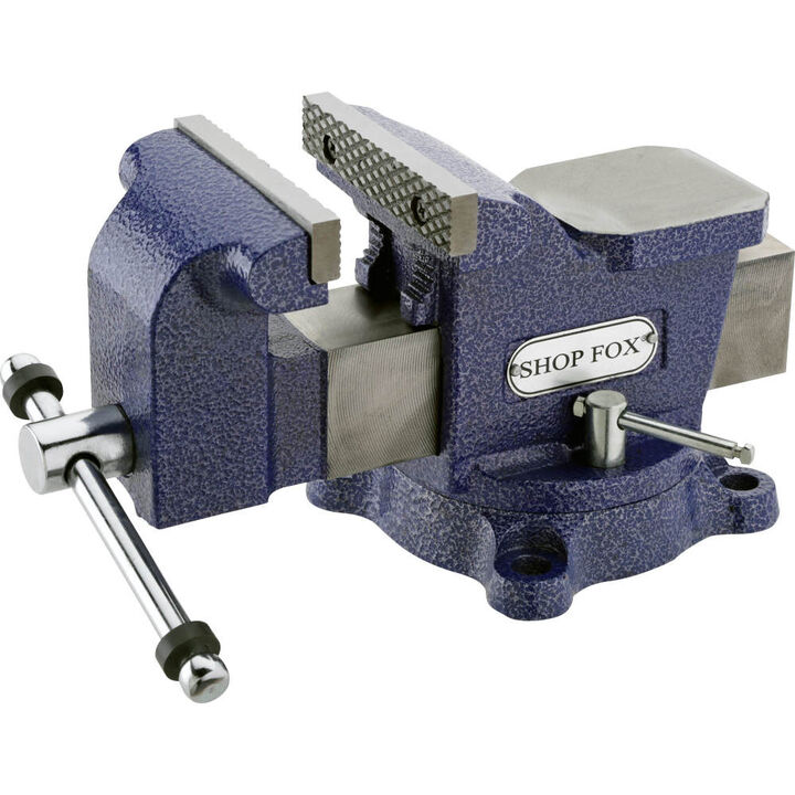 Shop Fox 4 Inch Bench Vise with Swivel Base