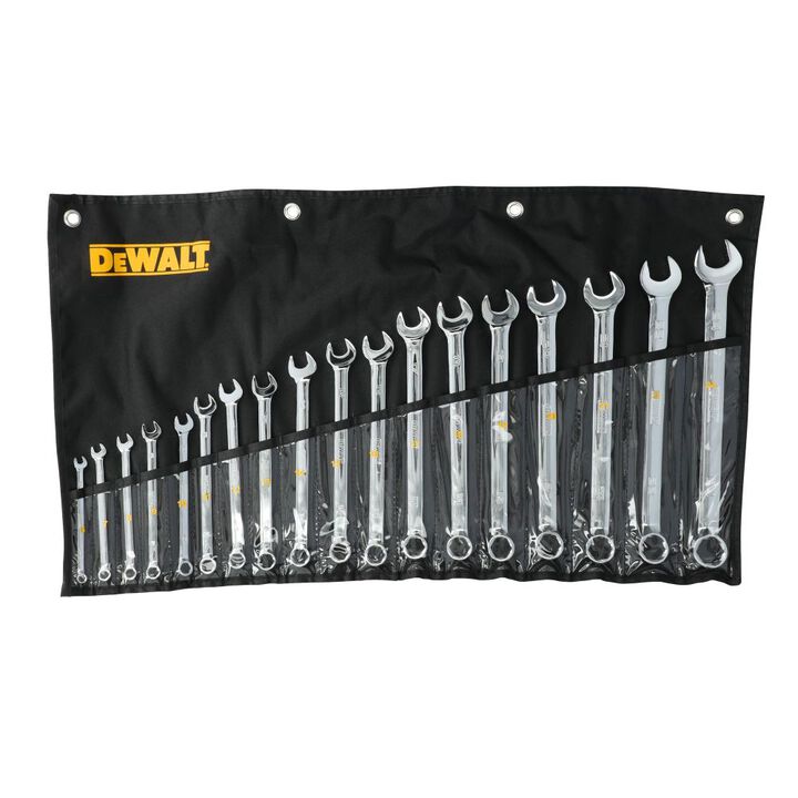 DEWALT TOUGHSERIES 18 Piece Metric Combination Wrench Set, large image number 5
