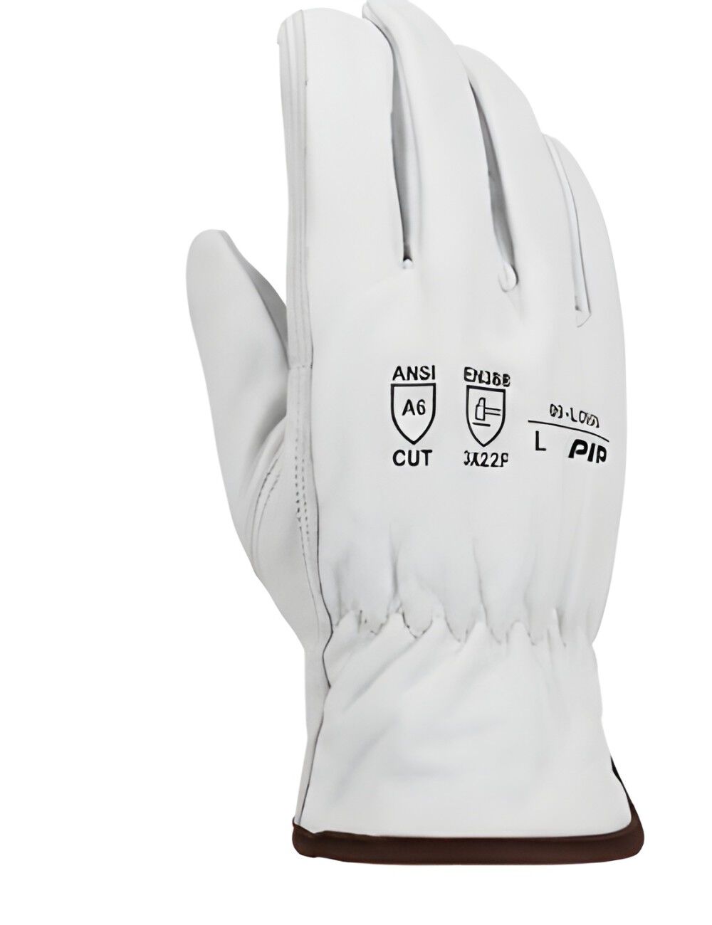 Protective Industrial Products Goatskin Leather Driver Gloves with A6 Lining XL 12 Pairs, large image number 2