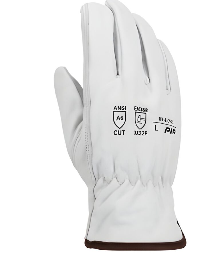 Protective Industrial Products Goatskin Leather Driver Gloves with A6 Lining XL 12 Pairs, large image number 1