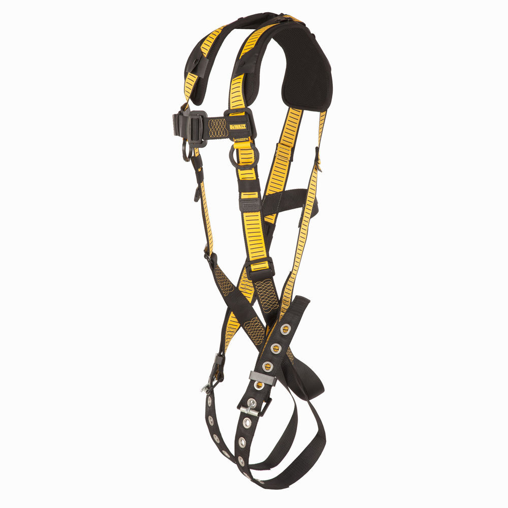 DEWALT Vest Style Full Body Harness with PT Chest and TB Legs, Medium/Large, large image number 4