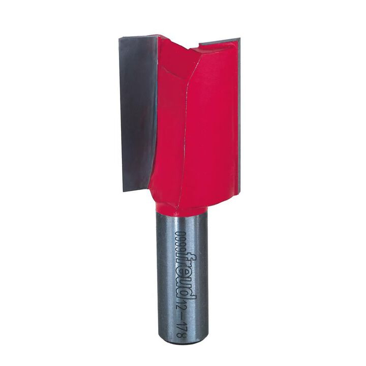 Freud 1-1/8 In. (Dia.) Double Flute Straight Bit with 1/2 In. Shank