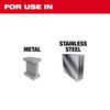 Milwaukee 4-1/2 Inch x 0.045 Inch Type 27 A60T Cut-Off Wheel Bundle, 10 Pieces, small image number 3