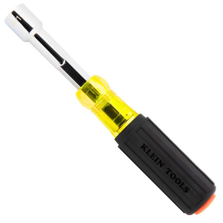 Klein Tools Color-Coded Hollow-Shaft Heavy-Duty Nut Driver, 9/16-Inch