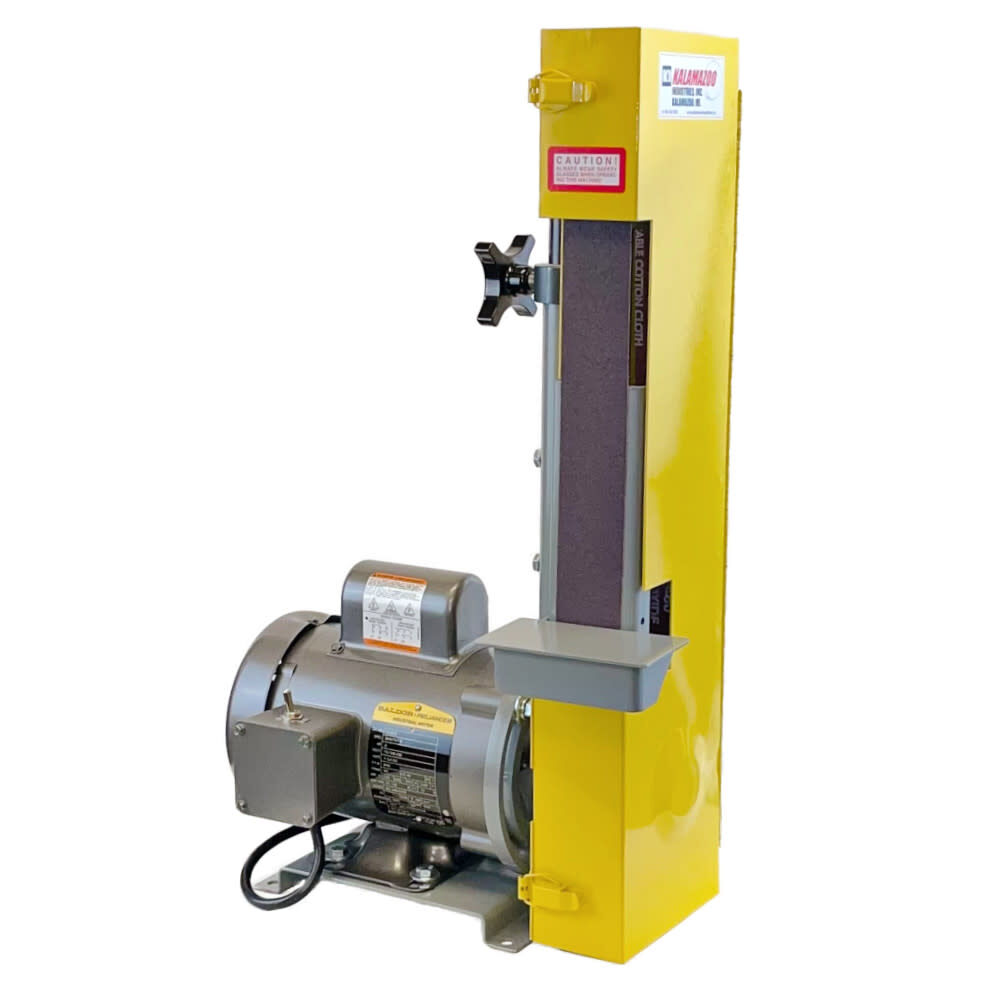 Kalamazoo 2 x 48 Inch 115V 1/2 HP 1PH 4500 SFPM Tabletop Belt Sander with Guard, large image number 2