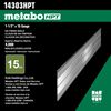 Metabo HPT 1 1/2in 15 Gauge Bright Angled Finish Nails, small image number 3