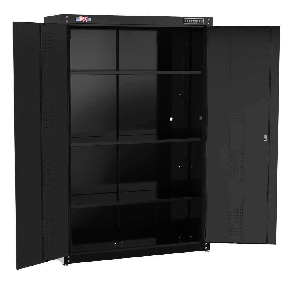 CRAFTSMAN S2000 Series 48 Inch Wide Floor Cabinet, Black, large image number 4