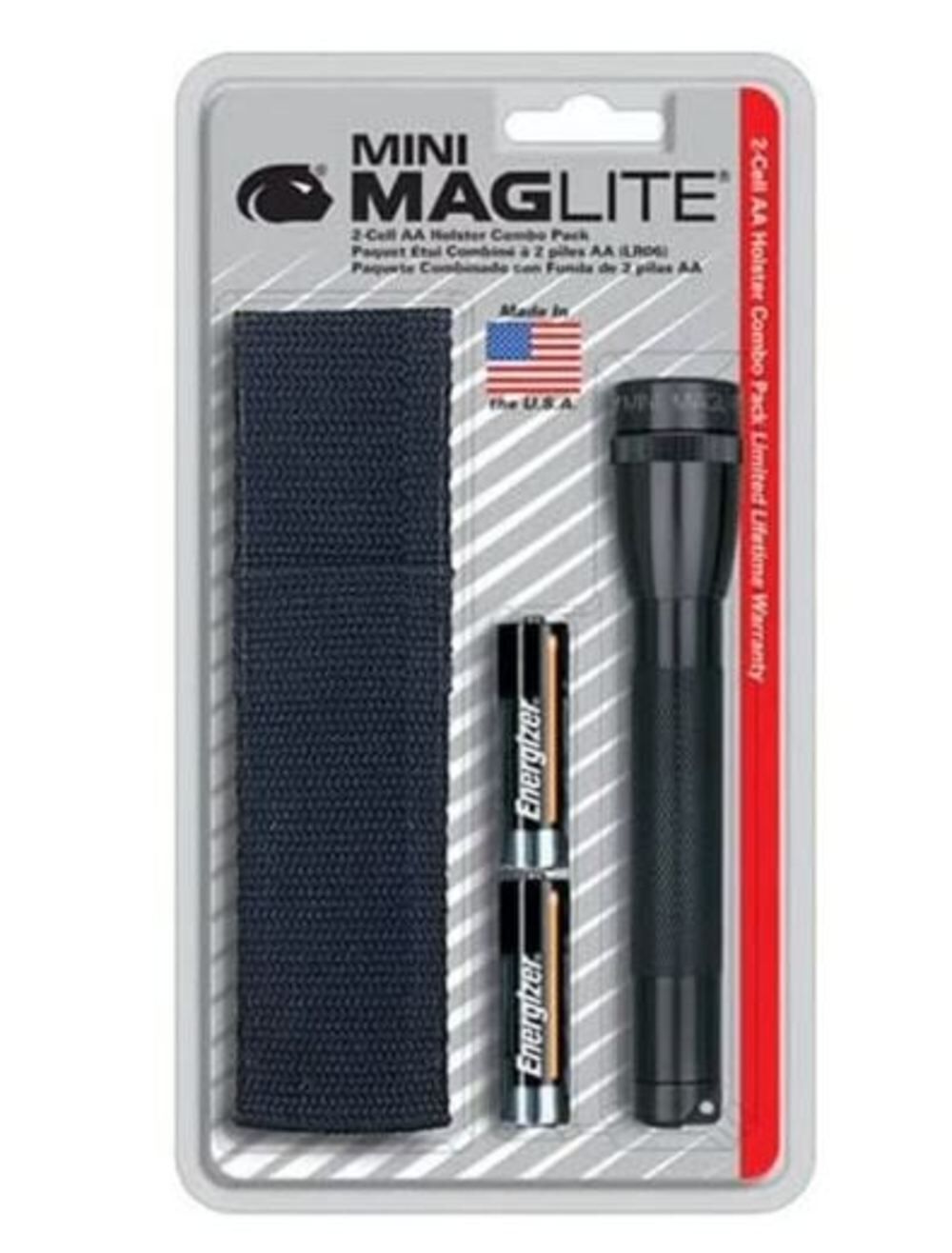 Maglite Handheld Flashlight Mini 14 Lumens Black AA Cell Xenon, large image number 2