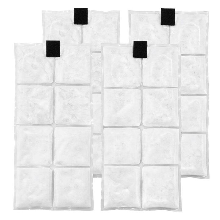 Ergodyne Chill Its 6250 Cooling Packs Clear 4 Pieces