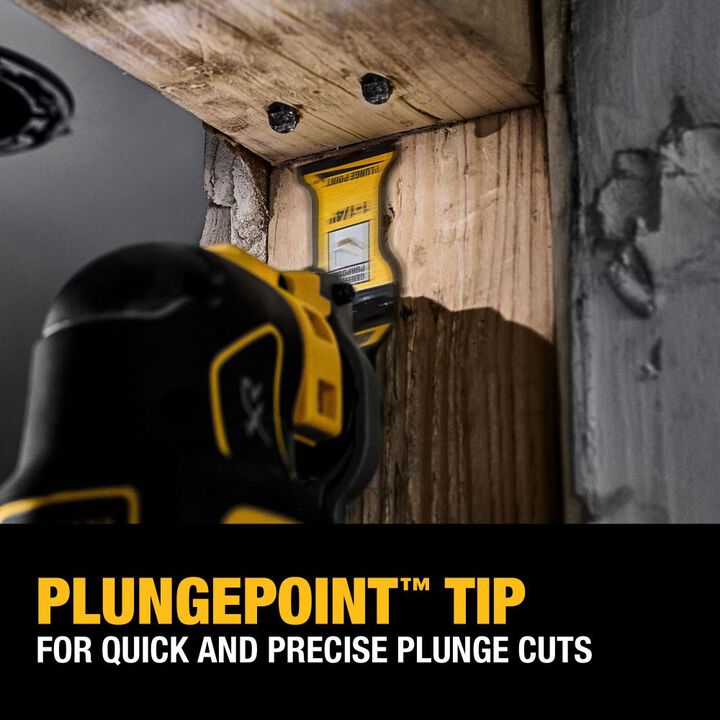 DEWALT Oscillating 1 1/4 Inch PLUNGEPOINT General Purpose Blade, 25 Pack, large image number 3