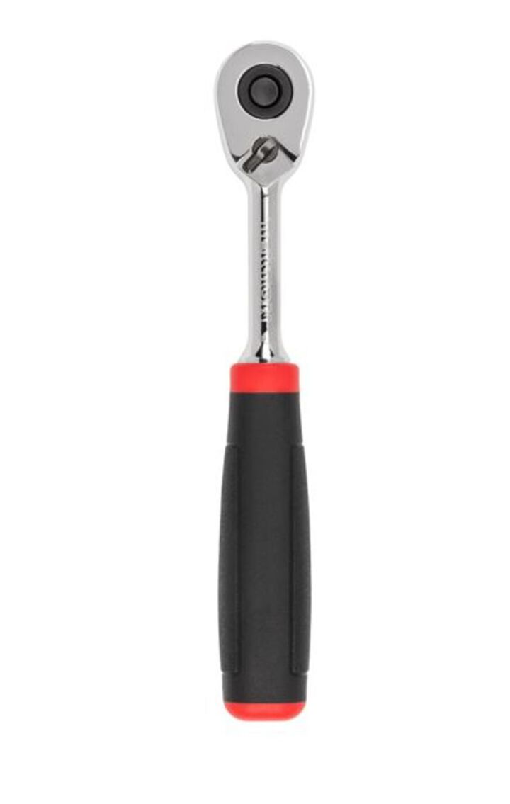 Tekton 1/4 Inch Drive x 6 Inch Quick-Release Comfort Grip Ratchet