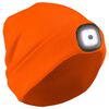 Delta Plus S109 Knit Cap with LED Light Hi-Viz Orange One Size Fits Most, small image number 1