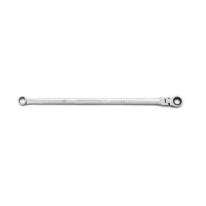 GEARWRENCH 120XP Universal Spline XL GearBox Flex Head Ratcheting Wrench, 11mm