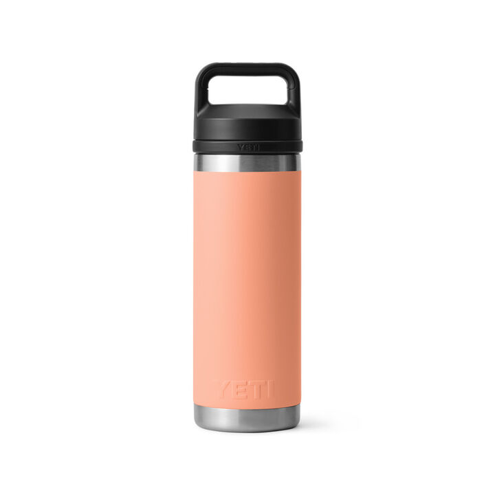 YETI Rambler 18 Oz Water Bottle with Chug Cap Lowcountry Peach, large image number 1