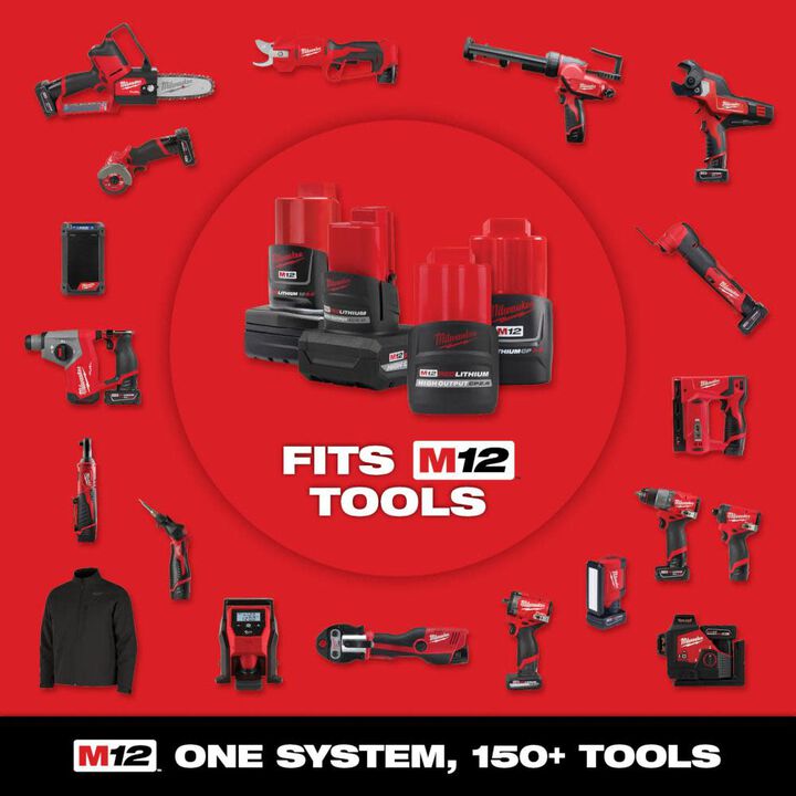 Milwaukee M12 FUEL 6 Inch Random Orbital Sander, 3/16 Inch (Bare Tool), large image number 12