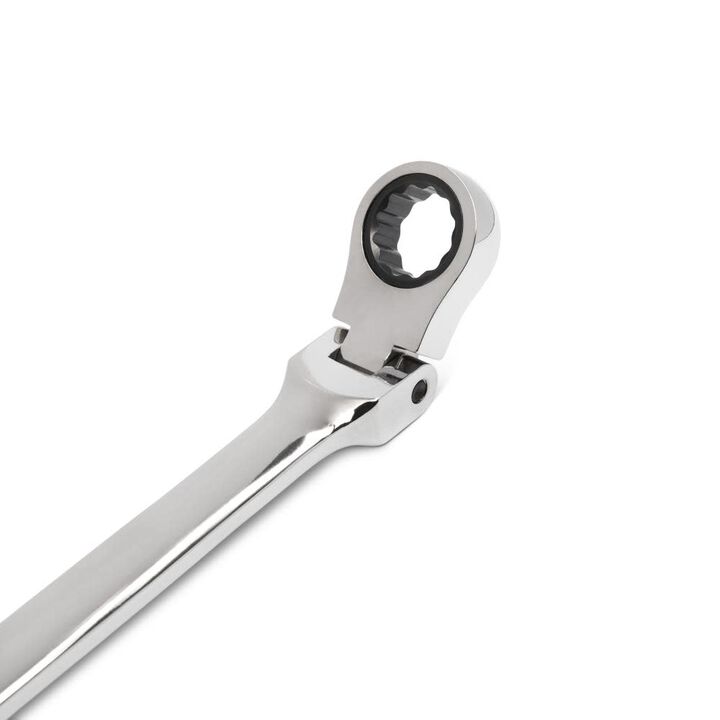 GEARWRENCH Ratcheting Wrench 90 Tooth 12 Point GearBox Double Flex 17x19mm, large image number 1